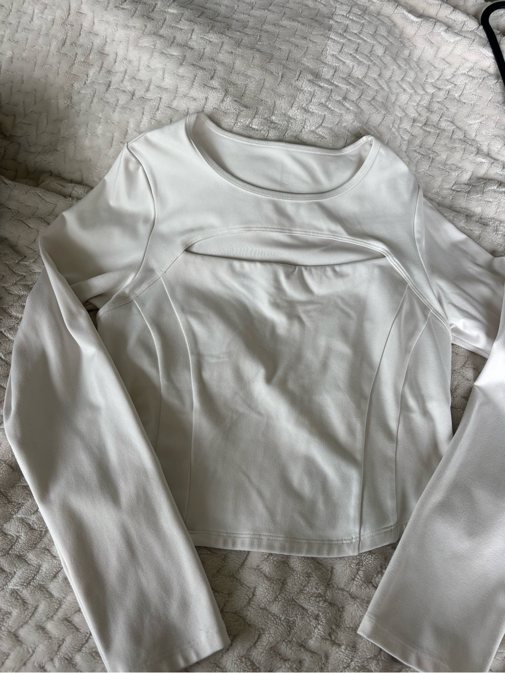 Hollister Gilly Hicks Long Sleeve Corset Top with Cutout